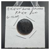 Ancient Rome prutah kaica poc