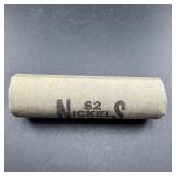 Vintage Buffalo Nickel Roll with S Mint Buffalo Ni