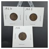 (2) Early Date Lincoln Wheat Cents  See Photos fo
