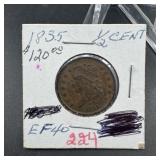 1835 Half Cent