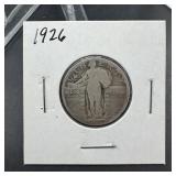 1926 Standing Liberty Silver Quarter