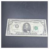 1963a $5 Note