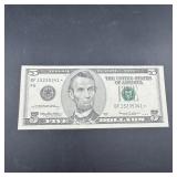 1999 $5 Star Note