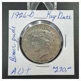 1926-d Peace Silver Dollar