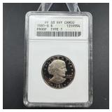 Soapbox 1981-s Susan B. Anthony Dollar Type 1