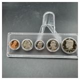 1987 proof mint set in case
