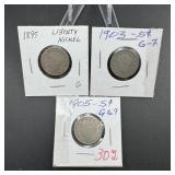 Lot of Liberty V Nickels