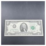 1976 Bicentennial $2 Note