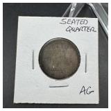 No Date Seated Liberty Silver Dollar
