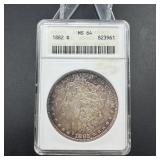Soapbox 1882 Morgan Silver Dollar