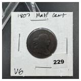 1807 Half Cent