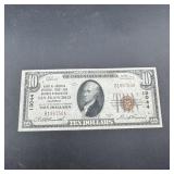 1929 $10 National Currency Note - San Francisco, C