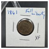 1861 Indian Head Cent