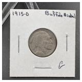 1915-D Buffalo Nickel