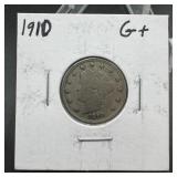 1910 Liberty 'V' Nickel