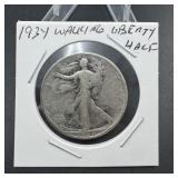 1934 Walking liberty half