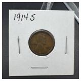 1914-S Lincoln Wheat Cent