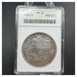 Soapbox 1903 Morgan Silver Dollar