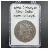 Soapbox 1896-o Morgan Silver Dollar