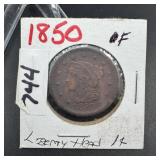 1850 Large Cent