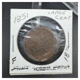 1851 Large Cent
