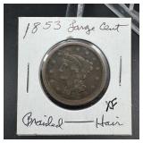 1853 Large Cent