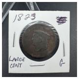 1823 Large Cent