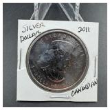 2011 Canadian $5 Silver Maple Leaf