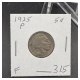 1925 Buffalo Nickel