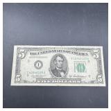 1950B $5 Note
