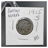 1915-S Buffalo Nickel