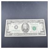 1990 $20 Federal Reserve Note