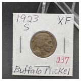 1923-S Buffalo Nickel