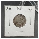1921 Buffalo Nickel