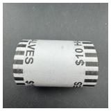 Roll of BU 2026 Commemorative Kennedy Half Dollars