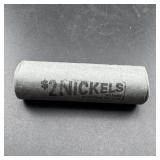 Vintage Buffalo Nickel Roll with Shield & 1929-D B