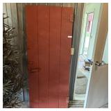 Red Barn Door - 29 Inches By 6 Feet