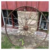 Large 50-inch Metal Wheel