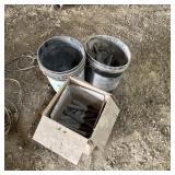 Buckets Of Fence Stretchers & Stakes