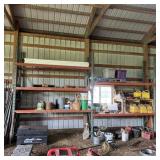 Two Sections Of Heavy-duty Pallet Racking