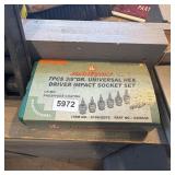 Impact Hex Driver Socket Set