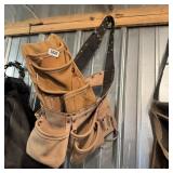 Two Leather Tool Belts
