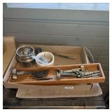 Forstner Bit & Shop Tool Lot
