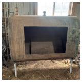 250-gallon Barrel Cattle Feeder
