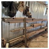 Metal Rack With Steel Stock