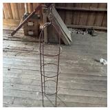 Metal Garden Sculpture - 52 Inches Tall By 12 Inch