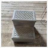 Two-step Poly Step Stool