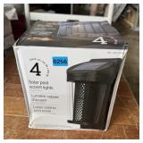 Four-piece Set Of Solar Post Lights