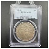 Key-date 1902-s Morgan Silver Dollar Graded Pcgs A