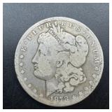 1878-cc Morgan Silver Dollar